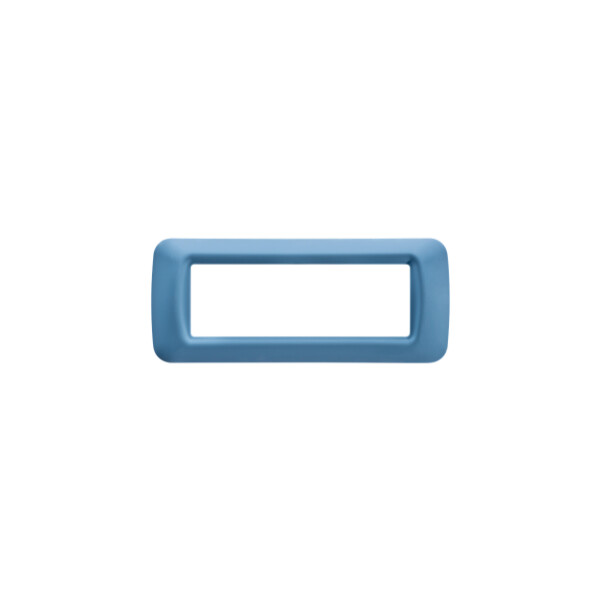 Plaque 6 pos.bleu ciel top system - Gewiss - GW22566