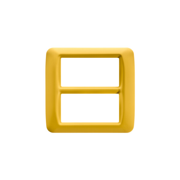 Plaque 8 pos.jaune mais top system - Gewiss - GW22587