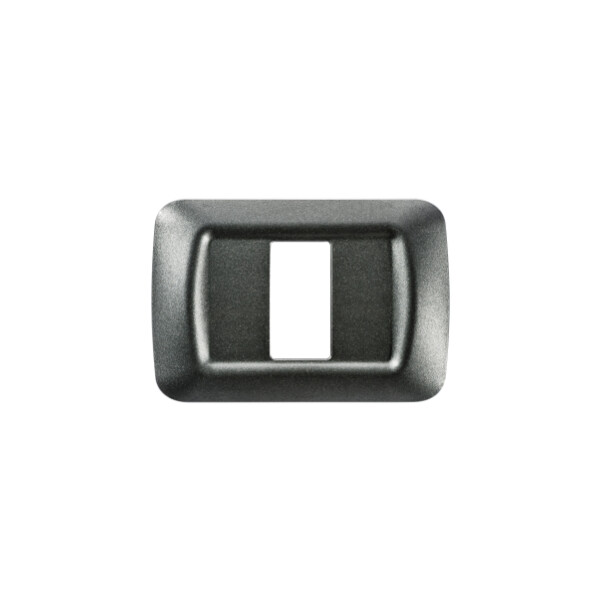 Plaque 1 pos.ardoise metall.top system - Gewiss - GW22611