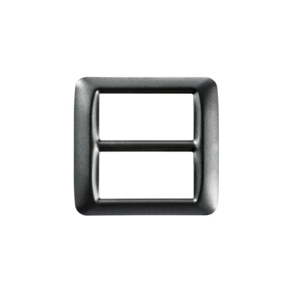 Plaque 8 pos.ardoise metall.top system - Gewiss - GW22617