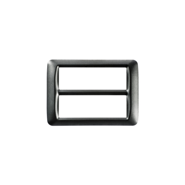 Plaque 12 pos.ardoise metall.top system - Gewiss - GW22618