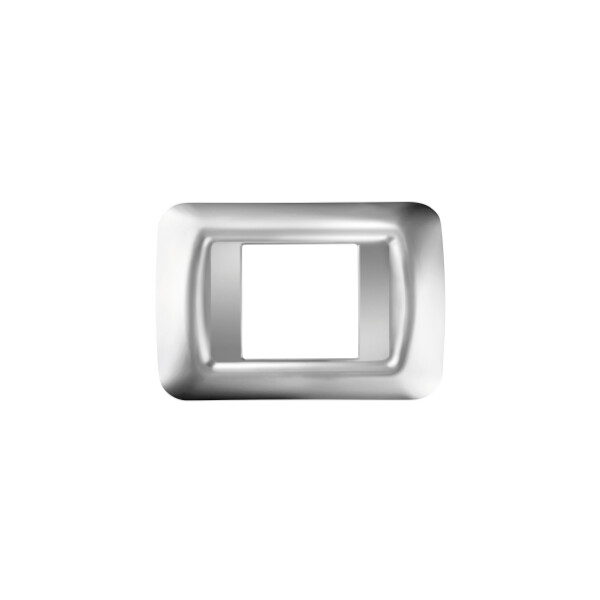 Plaque 2 pos.chrome soft top system - Gewiss - GW22652