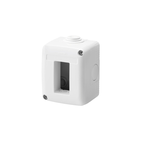 Coffr 1 poste horiz.prot. - Gewiss - GW27001