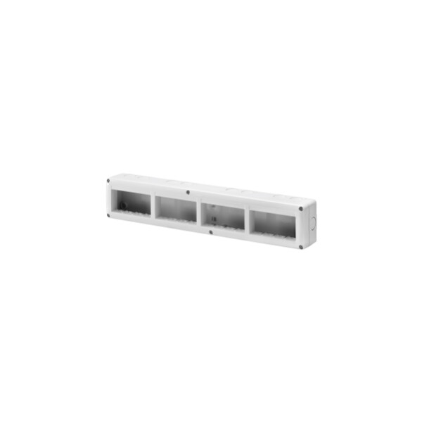 Coffr 16(4x4) postes horiz.prot. - Gewiss - GW27008