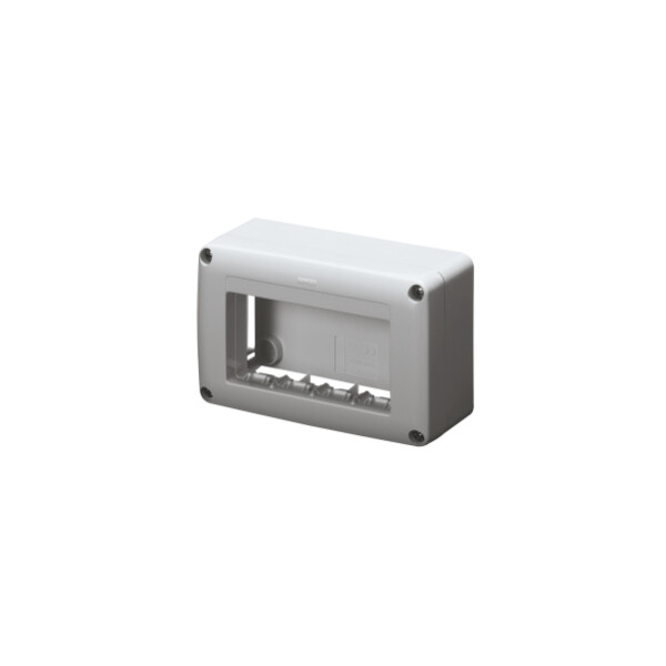 BoÎte pte-app.4p.system anthracite 9016 - Gewiss - GW27622