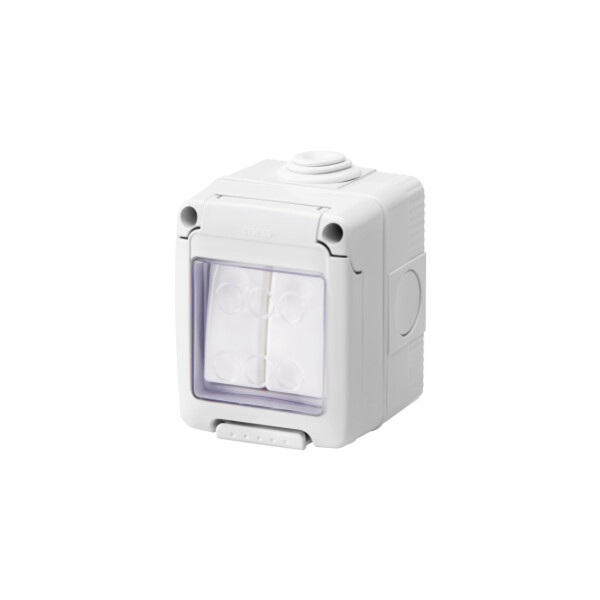 Va-et-vient + va-et-vient 16ax etanche - Gewiss - GW27834