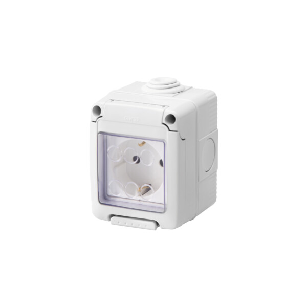 Prise st.all.2p+t 16a etanche - Gewiss - GW27844