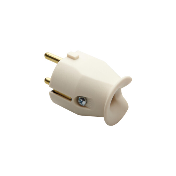 Fiche droite 2p+t 16a unel blanc. - Gewiss - GW28011