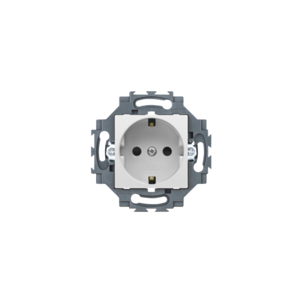 Prise std allemand 2p+t 16a blanc - Gewiss - GW35202W
