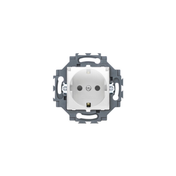 Prise std allemand 2p+t 16a ip40 blanc - Gewiss - GW35203W