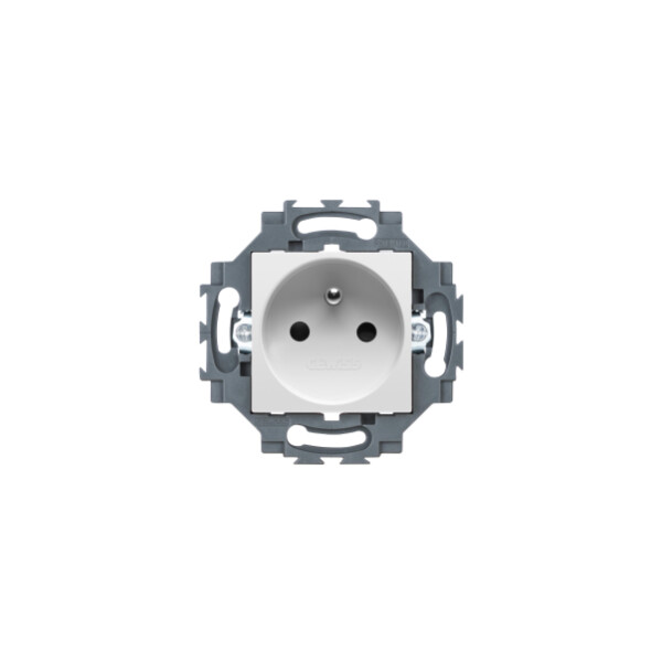 Prise std francais c.auto.2p+t 16a blanc - Gewiss - GW35211W