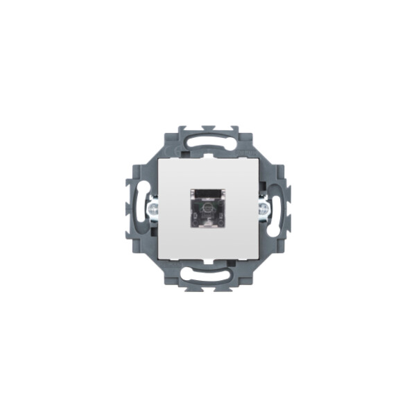 Prise telephone rj11 blanc - Gewiss - GW35251W
