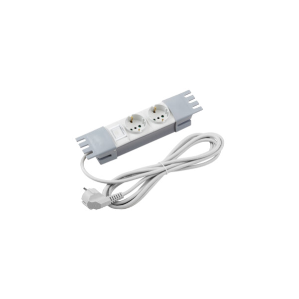 Panneau 10'' avec 2 prise 16a +interrup. - Gewiss - GW38446