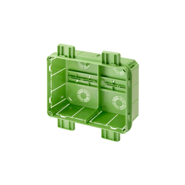 Back box flush m.din r. 196x152x75 green - Gewiss - GW48116PM