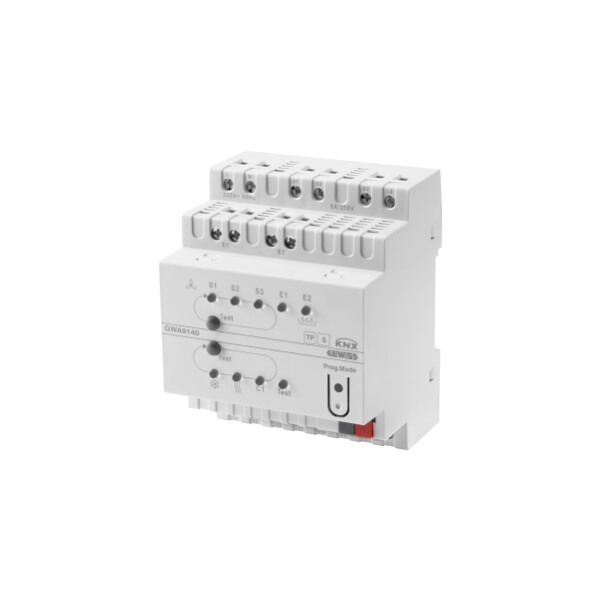 Knx fan coil actuator - din rail - Gewiss - GWA9140