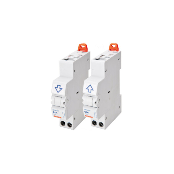 Paire Connecteurs Fixmatic 2p 63a 1m - Gewiss - GW96506F
