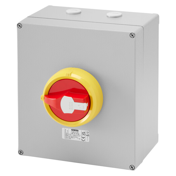 Inter-sect. mp métal 40a 8p urgence - Gewiss - GW70764M