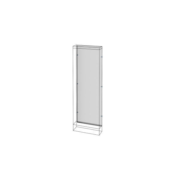 Qdx 630h pav pannello post 600x1600 - Gewiss - GWD3187