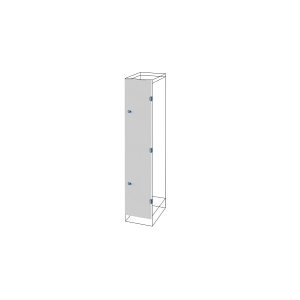 Qdx 630h pavim porta cieca 400x2000 - Gewiss - GWD3213