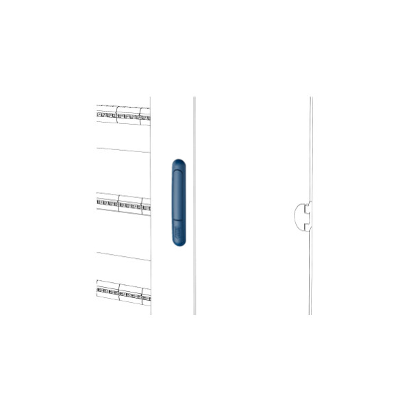 Serr chiave porte pav qdx630h/1600h - Gewiss - GWD3438