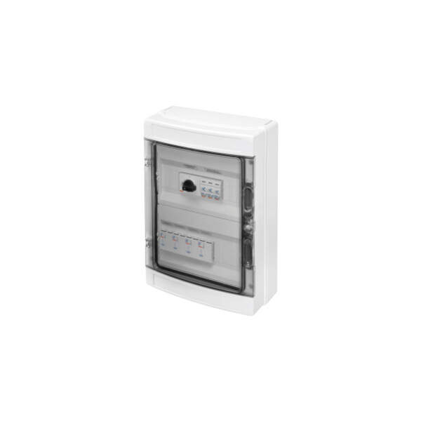 Coffret 4 chaines 600v dc 50a - Gewiss - GWD9903