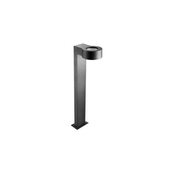 Borne LED Gewiss Elia Bollard L1 70cm On/Off IP65 8W 4000K 650lm noir - Gewiss - GWF2300PR840