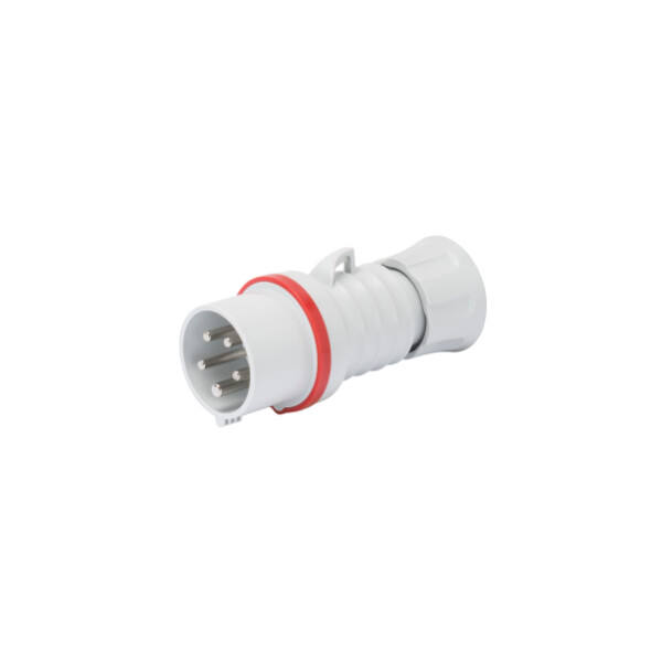 FICHE MOBILE DROITE HP - IP44/IP54 - 3P+N+T 32A 380-415V - ROUGE - Gewiss - GW60020FH