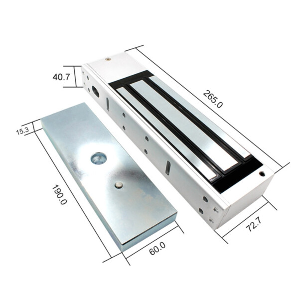 Ventouse électromagnétique 500 kg en saillie. 12-24 vcc - Golmar - TVM600SA/01