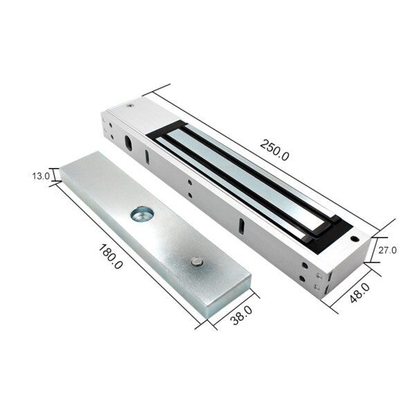 Ventouse électromagnétique 300 kg 12-24 Vcc saillie Golmar - Golmar - TVM300SA/01