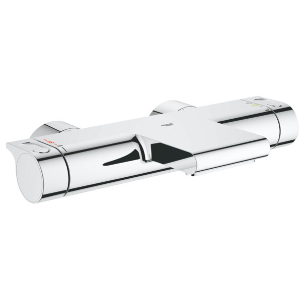 Grohtherm 2000 new - mitigeur bain-douche mural thermostatique - Grohe - 34466001