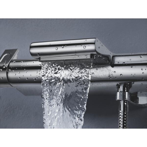 Grohtherm 2000 new - mitigeur bain-douche mural thermostatique - Grohe - 34467001