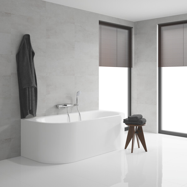 Grohtherm 2000 new - mitigeur bain-douche mural thermostatique - Grohe - 34467001
