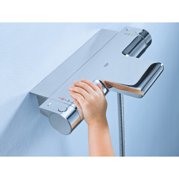 Grohtherm 2000 new - mitigeur bain-douche mural thermostatique - Grohe - 34467001