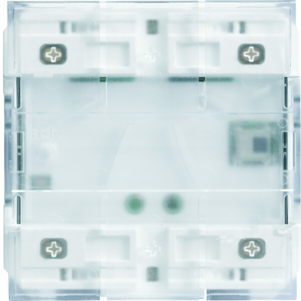 Mécanisme KNX 4 boutons poussoir à LED + 12 entrées infrarouge gallery - Hager - WXT324