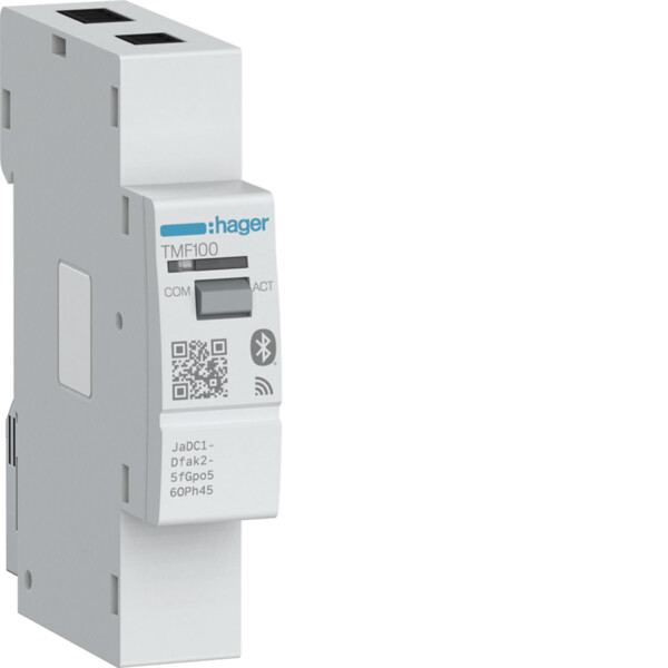 Passerelle sans fil Modbus RTU vers Modbus TCP Ethernet. Bluetooth, 24 V DC - Hager - TMF100
