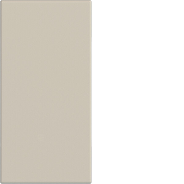 Enjoliveur interrupteur gallery 1 module sand, plastique sable mat - Hager - WXD010S