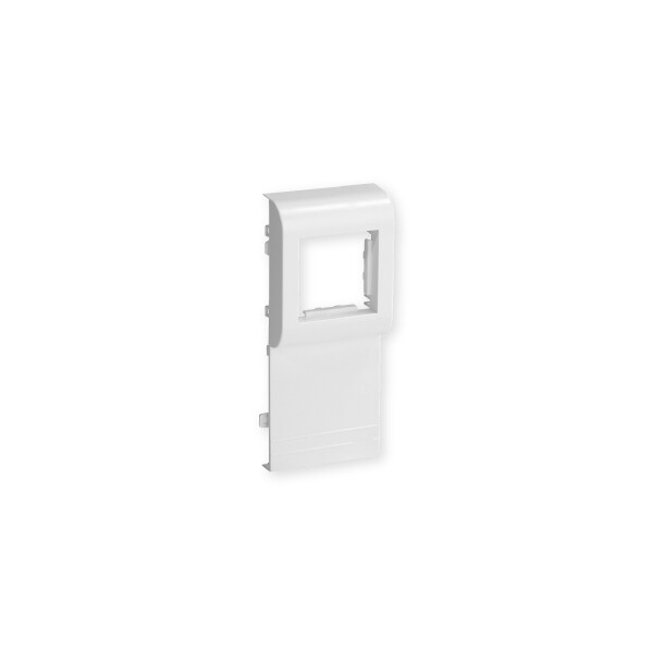 PDA-45N 150 W0 - Support App 45x45 2 Modules Goulotte TA-E/TA-G Blanc - Iboco - B00518