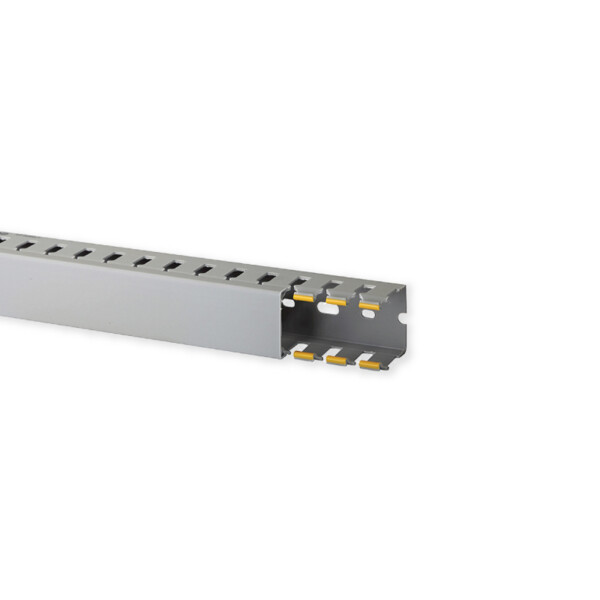 T1-N 40X40 G - Goulotte Câblage Pas de 20 T1-N Gris - Iboco - B02565
