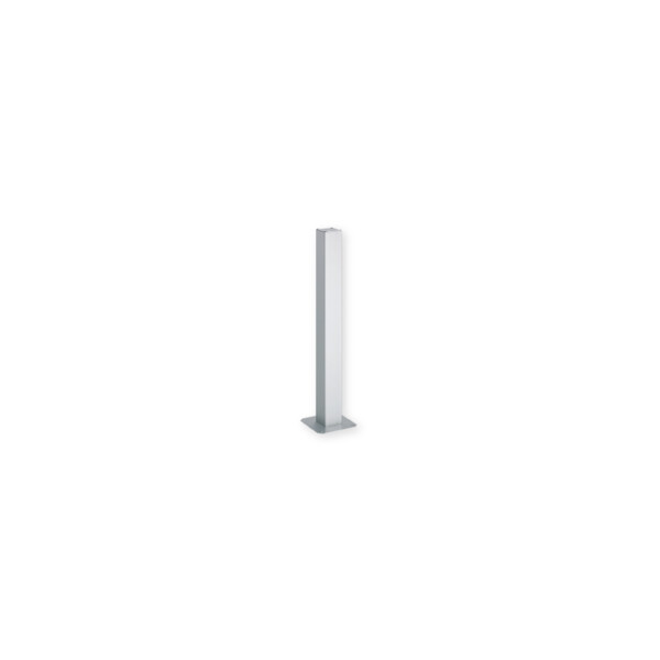 CLE-C45 1F-650 A - Colonnette Eco Clip45 1 face Hauteur 650mm Alu Anodisé - Iboco - B45350