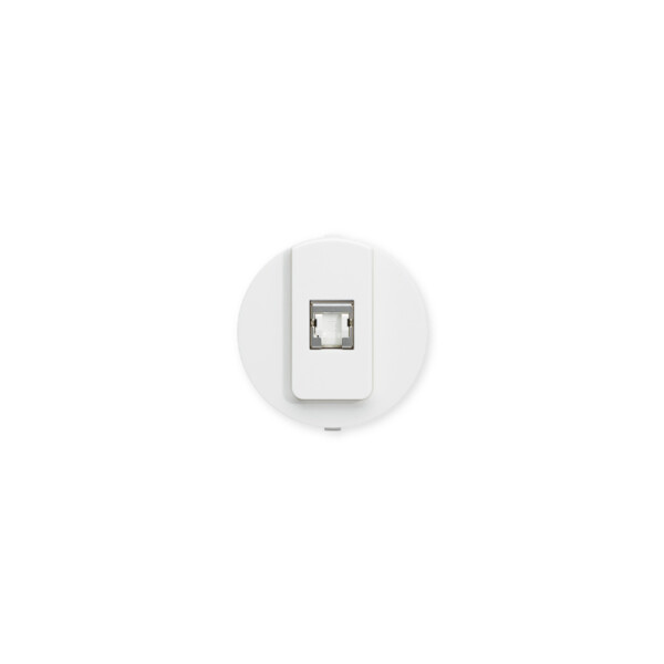 AP-SO RJ45 CAT6A/STP B - Appareillage Saillie Optima prise RJ45 catégorie 6A STP Blanc - Iboco - B88228