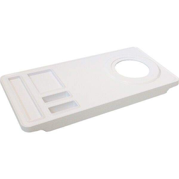 Plateau maestro blanc percé - JVD - 8661157