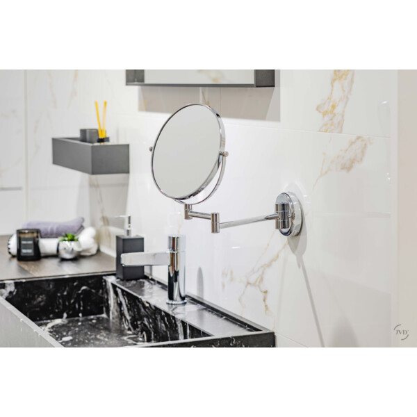 Miroir fiesta chromé - JVD - 8661510