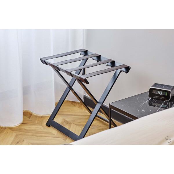 Rack métal design noir - JVD - 8661530