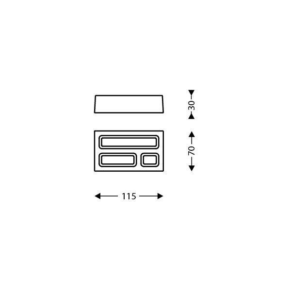 Orchestro porte sachets blanc - JVD - 8661585