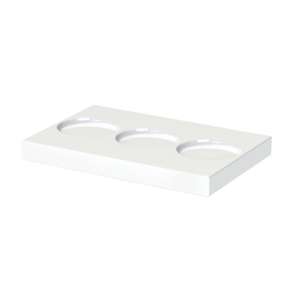 Orchestro porte capsules réversible blanc - JVD - 8661586