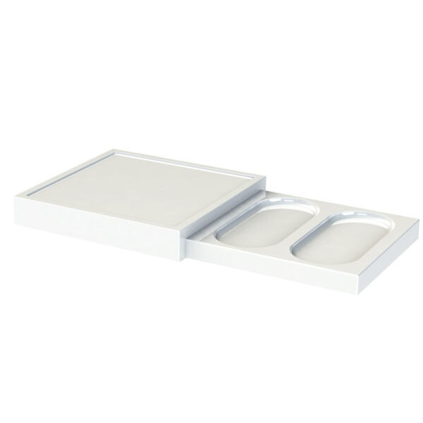 Orchestro plateau sdb blanc - JVD - 8661587