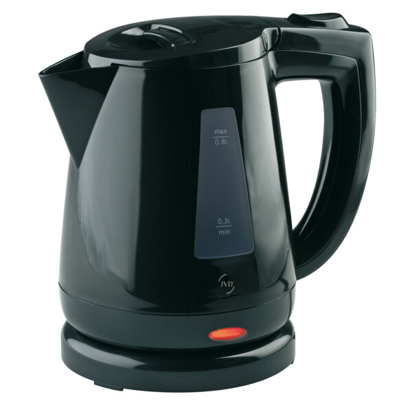 Bouilloire zenith 0,8l noire - JVD - 866377