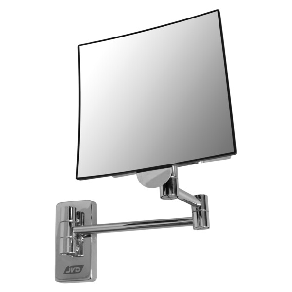 Miroir eclips carré simple bras tubulaire - JVD - 866609