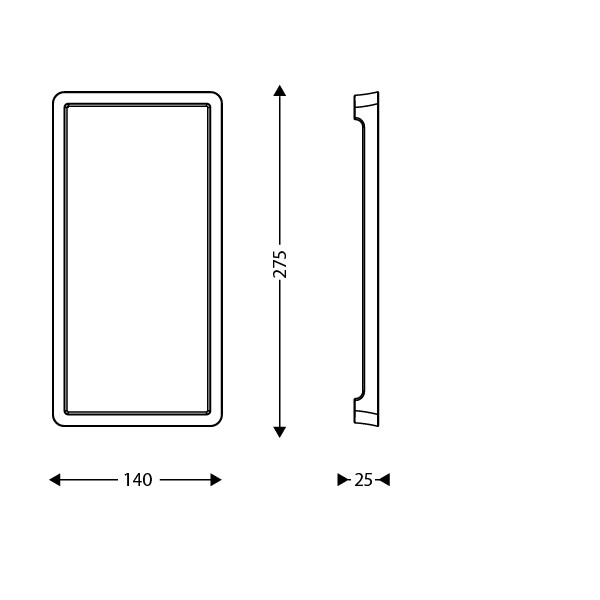 Plateau stylus service tray bambou - JVD - 866762