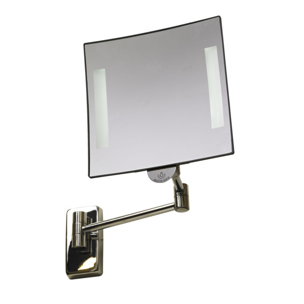 Miroir galaxy lumineux bras tubulaire - JVD - 866768
